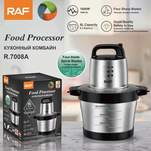 Blender multifonctionnel de haute qualité avec lame en acier inoxydable à 360 degrés, hachoir à viande électrique de cuisine, robot culinaire - Product Image 5