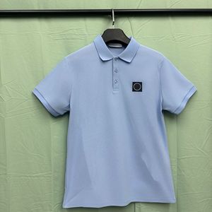 Polo classique basique respirant à manches courtes en coton 100% coupe ajustée, style décontracté, vente en gros d'usine - Product Image 3