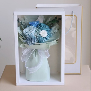 Korunmuş Çiçek Buketleri En İyi Arkadaş Doğum Günü Hediyesi Sonsuz Hediye Kutusu Kurutulmuş Bitkiler Anneler Günü Sevgililer Günü Uzun Süreli - Product Image 3