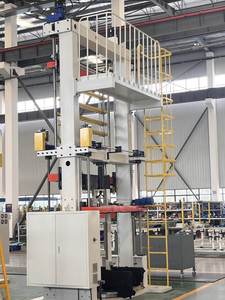 Machine de pliage de tuyaux hydraulique verticale automatique multifonctionnelle à 8 rangées de haute précision pour échangeurs de chaleur HVAC en acier inoxydable - Product Image 2