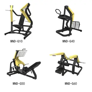 Yeni tasarım tabak yüklü ticari kulüp Fitness aleti arka tekme