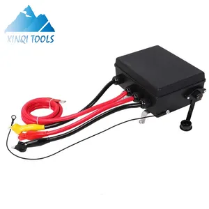 XINQI Electric Recovery Winch Electric Winch 13500 Lbs Heavy Duty Steel Cable Car Nylon Rope 12v Power Winches