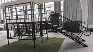 Escenario Móvil para Conciertos, Eventos y Bodas, Fácil de Instalar, Antideslizante, de Madera Contrachapada, con Altura Ajustable, en Venta - Product Image 5