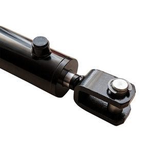 Black Steel Body Hydraulic Piston Cylinder Heavy Duty <b>Linear</b> <b>Actuator</b> Parallel Grip Damper 5 Year Warranty for Dump Truck - Product Image 2