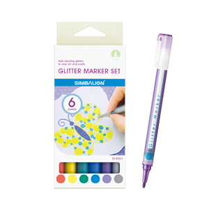 ชุดปากกามาร์กเกอร์ประกายหมึก0.5มม. พร้อมเอฟเฟกต์กลิตเตอร์ - Product Image 5