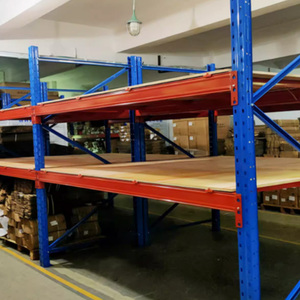 Pallet giá cao cấp công nghiệp chọn lọc Pallet giá Heavy Duty thép kim loại kho lớp phủ điện Pallet giá cho carton - Product Image 4