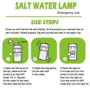 โคมไฟน้ำเกลือ LED สำหรับตั้งแคมป์กลางแจ้งกันน้ำประหยัดพลังงานโคมไฟฉุกเฉินสำหรับตกปลากลางคืนไฟเดินทาง - Product Image 4