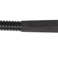 Manchon thermorétractable flexible en tissu polyester tressé – Température de fonctionnement de -40 à 125°C – Protection des câblages