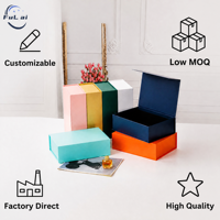 Individuelle Logo-Magnetgeschenkbox, Starre Papierboxen, Luxuriöse Schmuckverpackung, Großhandel Direkt ab Werk, Geringe Mindestbestellmenge