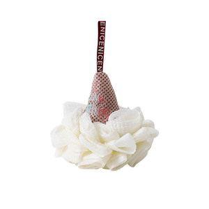 Pouf de bain en maille personnalisé motif dessin animé avec filet à mousse pour le dos et la toilette - Product Image 6
