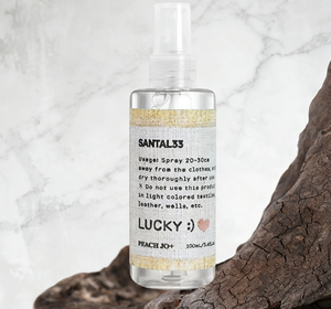 Spray desodorante con fragancia de sándalo estilo coreano PEACH JO+ 33 para hombres y mujeres. - Product Image 4