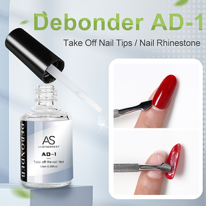 10ml Nail Special Glue Remover AD-1 Sol Dismount Nail Rhinestone Glue <strong>Cleaner</strong> Liquid Debonder Remover Nail <strong>Tips</strong> - Product Image 2