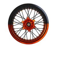 Ensemble de roues Supermoto 17 pouces 3.5/5.0 pour EXC SX-F SX 125 250 300 350 450 500 2003-2023, pièces de performance en alliage d'aluminium CNC
