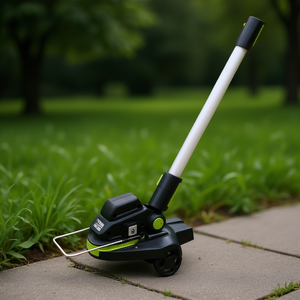 Coupe-bordures électrique sans fil 21V, batterie 3000mAh, longueur de tige 3,6-4,6 pieds, pour la coupe des mauvaises herbes et le bordage des jardins - Product Image 2