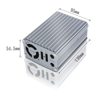 Boîtier de dissipateur thermique en aluminium extrudé personnalisé, usiné par CNC, boîtier de projet électronique pour PCB avec services de pliage et de soudage