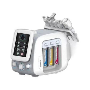 Dermabrasion Facial <b>Machine</b> with Hydrodermabrasion Jet Peel Electric Vacuum for Blackhead Remover Ice Blue Cleanse Skin <b>Massager</b> - Product Image 6