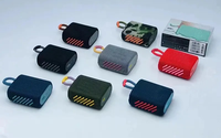 Nouvelles Enceintes Mini Sans Fil GO3 Originales 2024 – Qualité Supérieure, Design Tendance, Étanchéité IP6X (Anti-Poussière) et IPX7 (Étanche), Idéales pour l'Extérieur, les Voyages et les Fêtes, Bluetooth 5.3