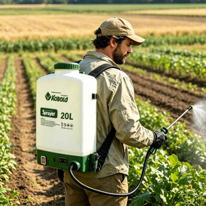 Pulvérisateur à dos électrique à batterie KOBOLD 16L 20L résistant aux produits chimiques, pour la désinfection, le jardinage, l'agriculture, l'élimination des mauvaises herbes et des moustiques - Product Image 1