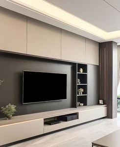Modern Custom TV Unit <b>Wall</b> <b>Cabinet</b> Living Room Furniture TV Stand TV <b>Cabinets</b> - Product Image 2