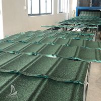Tuiles de Toiture Métalliques Prix Usine Sangobuild Acier Galvalume Machines à Tuiles PVC au Portugal Argile Tuile Métallique