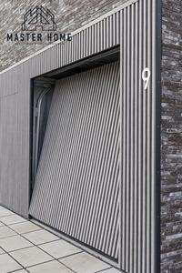 <span class=keywords><strong>Porte</strong></span> <span class=keywords><strong>de</strong></span> <span class=keywords><strong>garage</strong></span> sectionnelle <span class=keywords><strong>isolée</strong></span> en acier moderne ATMOS avec surface finie, dimensions personnalisées, noire, à bascule, pour villas - Product Image 4