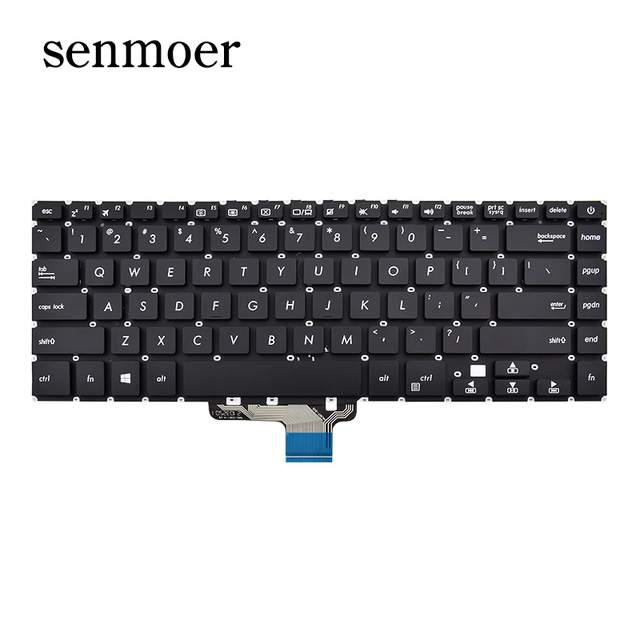 Brand New Laptop Keyboard for Asus ZenBook BX510U UX510U UX510UW V510X V510UX U5000 US Layout Without Frame