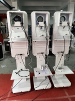 Cabina de Fotos con Espejo Mágico, Espejo Fotográfico de Pie, Espejo Pequeño para Selfies con Estuche de Transporte