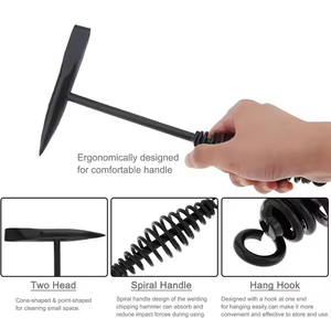 Marteau à écailler de type américain de qualité supérieure 300g 350g 500g avec poignée à ressort, prix abordable pour le bricolage des ongles, personnalisable OEM - Product Image 6