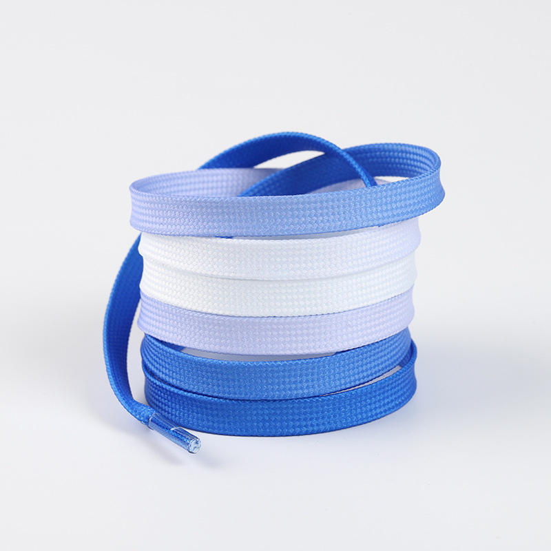 Cordones degradados azul claro