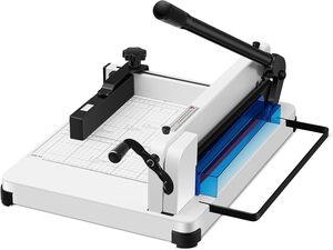Cortadora <span class=keywords><strong>de</strong></span> Papel A3 Multimaterial, Guillotina Manual <span class=keywords><strong>de</strong></span> Alta Resistencia para Papel, Cuero, <span class=keywords><strong>Vinilo</strong></span> y Cartón - Product Image 2
