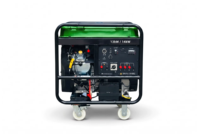 Générateur à essence V-Twin 4 temps 14 kW, double tension 230 V/400 V, puissance égale, groupe électrogène portable avec AVR, démarrage électrique, 50 Hz