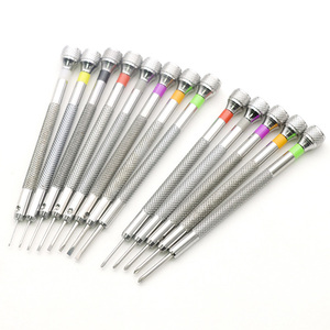 Conjunto de Chaves de Reparação para Relógios e Óculos - Não Magnético, Unilateral, em Forma de Cruz, Chave de Fenda Mini - Product Image 2