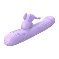 Masajeador con Calor USB, Impermeable IPX7, Multifunción, Estimulador de Clítoris y Punto G, Juguete Sexual para Mujeres Adultas