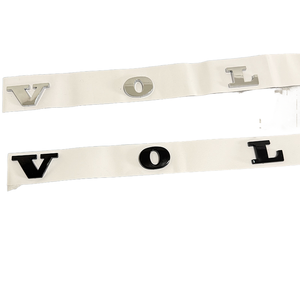 Autocollants de protection de carrosserie de voiture en ABS avec logo lettres pour coffre arrière, épaisseur 0,5 mil, pour Volvo XC60 XC90 S80 S40 XC40 S60 V40 V50 V60 C30 - Product Image 1