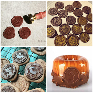 Timbre en argile personnalisé timbre de <span class=keywords><strong>poterie</strong></span> timbre de logo personnalisé, timbre initial de savon, timbre de biscuit privé timbre en céramique Logo très détaillé - Product Image 2