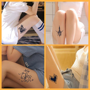 Cross-Border impermeable temporal 3D Herbal tatuaje pegatinas hombres mujeres cuerpo aplicación al por mayor - Product Image 4