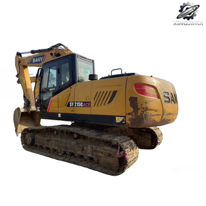 Excavatrice d'occasion SANY SY215C 21,5 tonnes Moteur Isuzu Cylindres Kawasaki Pompe hydraulique Modèle 2022 Équipement de construction - Product Image 5