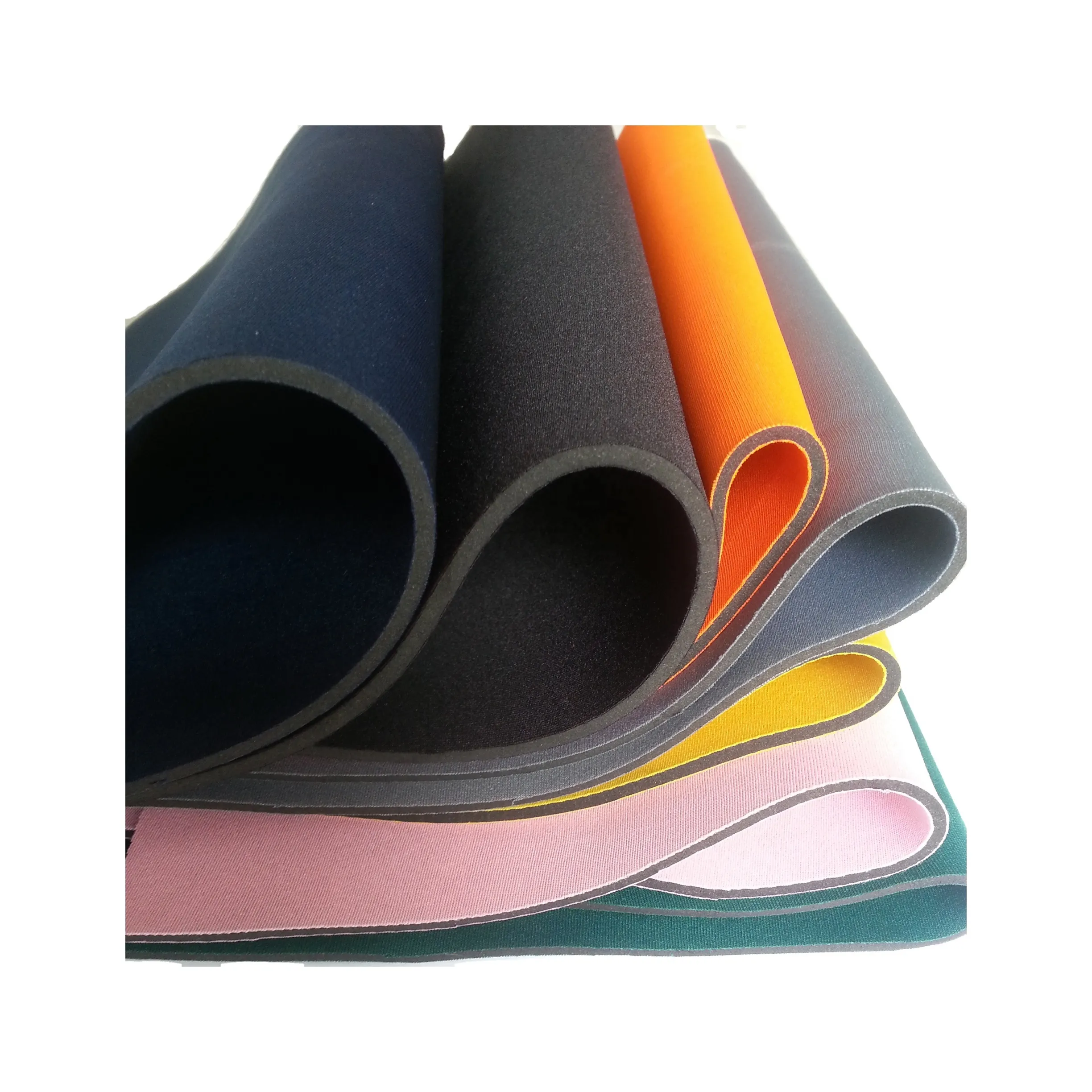 Neoprene fabric sheet roll wholesale good price 0.5mm to 20mm Customized instock factory for sale