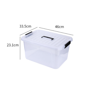 Contenitori di Plastica con Coperchi, Scatole Durevoli per Casa, Contenitori Trasparenti con Chiusura a Scatto in Diverse Dimensioni - Product Image 5