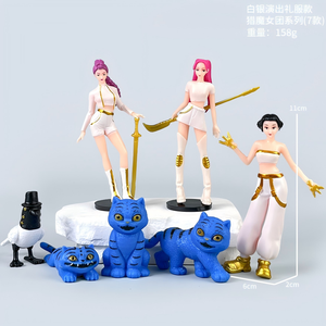 Jouets Kpop Demon Hunters à succès en stock, PVC <span class=keywords><strong>de</strong></span> qualité supérieure, poupée <span class=keywords><strong>de</strong></span> dessin animé, boîte aveugle, cadeau parfait pour les fans <span class=keywords><strong>de</strong></span> Kpop - Product Image 3