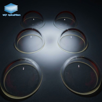 Optical Lenses Fused Silica/Sapphire Protective Function Precision Optics Dome Lens