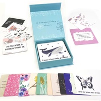 Cartes de jeu éducatives en plastique et papier personnalisées, jeu de mémoire flash, logo personnalisé, certifié EN71, boîte promotionnelle en papier