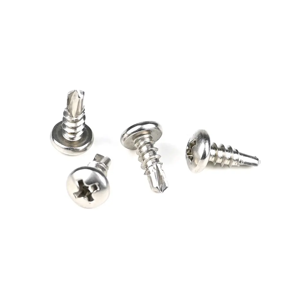 Pan Head Phillips 20mm Self Drilling Screws Wood Hinge Driller High Quality Customized Factory