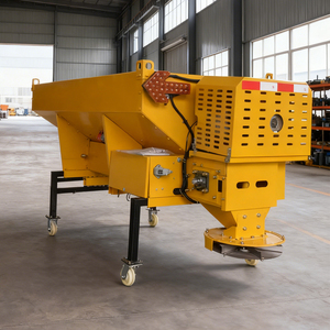 Épandeur de sel de 1 m monté sur camion, alimenté par moteur, avec hayon arrière pour le déneigement et la fonte de la glace, certifié CE - Product Image 2