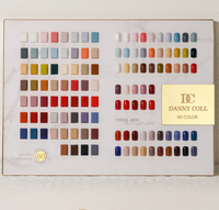 Danny Coll Ensemble de vernis à ongles gel UV 60 couleurs 15ml Salon de manucure de marque privée Fournitures pour ongles en gros Vernis à ongles gel avec logo