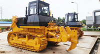 Bulldozer à chenilles moyen de 17 tonnes, robuste, propulsé par un moteur de 178 CV, pour les travaux miniers, de remplissage de terrains et de nivellement de chantiers