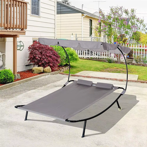 Lit <span class=keywords><strong>de</strong></span> <span class=keywords><strong>soleil</strong></span> <span class=keywords><strong>de</strong></span> plage <span class=keywords><strong>de</strong></span> camping abordable, léger et durable, lit double <span class=keywords><strong>avec</strong></span> une forte capacité <span class=keywords><strong>de</strong></span> charge. - Product Image 1