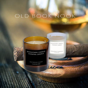 Vendita calda fatto a mano candele d'arte eco-friendly naturale cera di soia di lusso profumo di lunga durata barattolo di vetro profumi personalizzati Diwali - Product Image 2