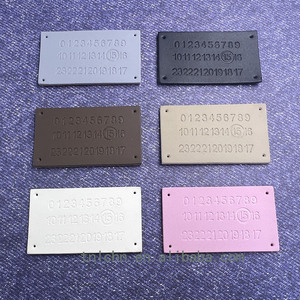 Customized Garment Leather <strong>Label</strong> Garment Debossed Pu Leather <strong>Label</strong> for Clothing <strong>Jeans</strong> - Product Image 6