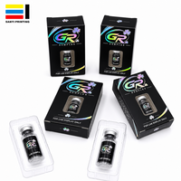 Scatola per Confezione Singola di Fiale in Vetro da 3ml, Cartone Personalizzato con Lamina Olografica e Inserto in Blister